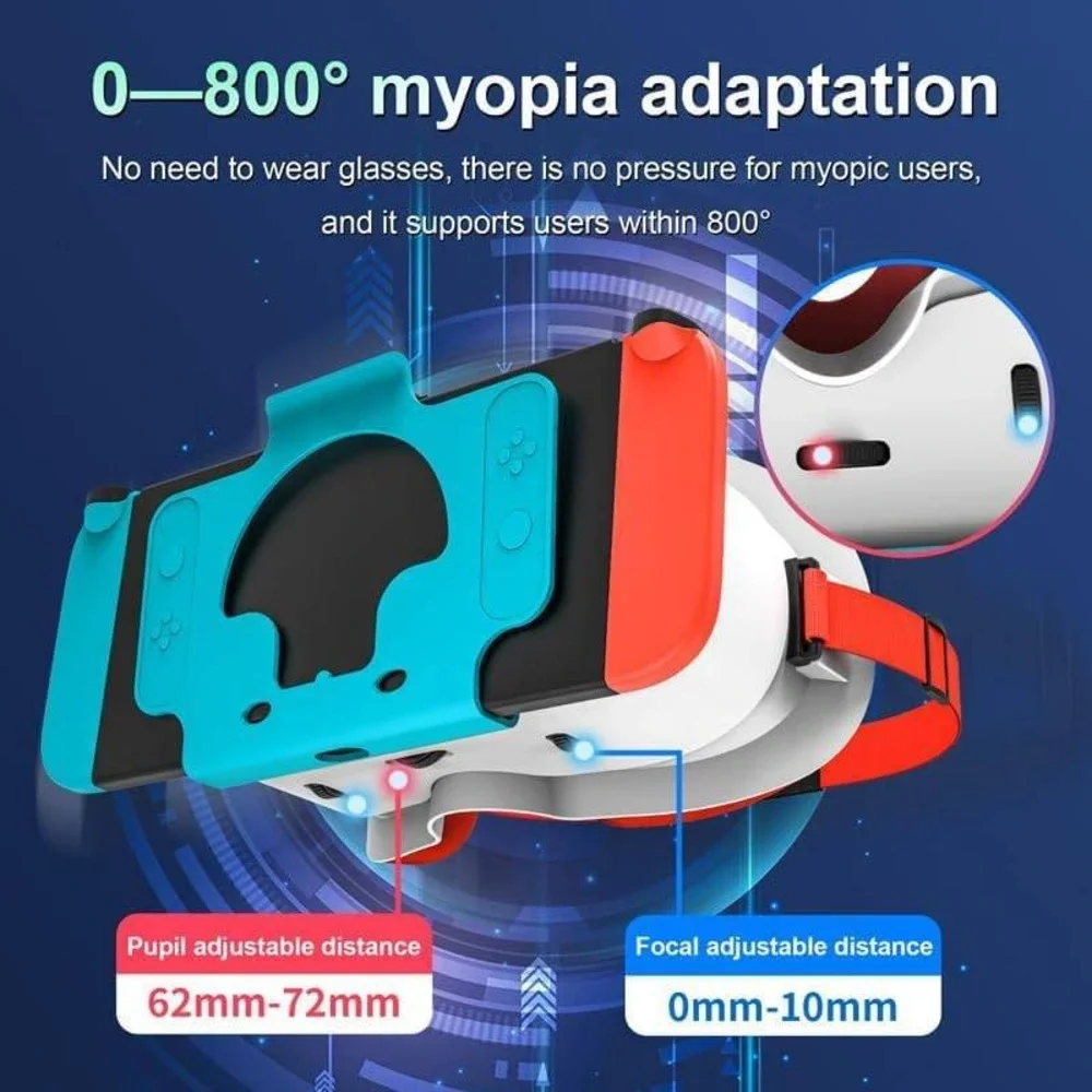 Upgraded VR Headset for Nintendo Switch & Switch OLED Model